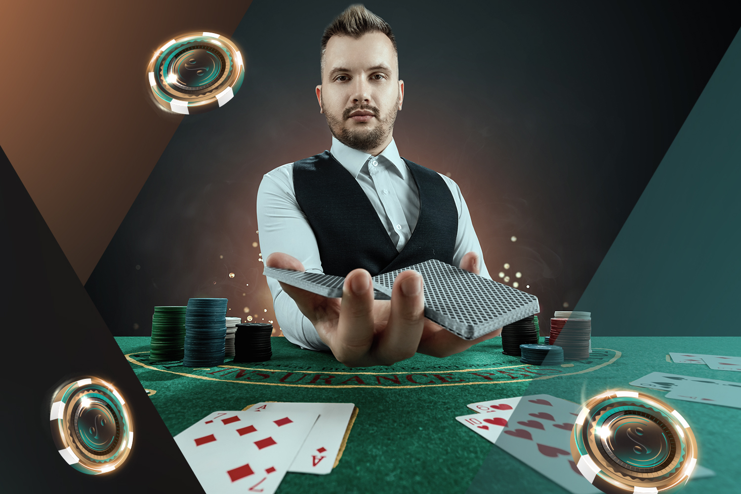 How live dealer games work in jabibet casino?